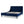Aspen Vertical Tufted Headboard Platform Bed Set, Queen, Navy Blue Velvet