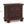 1 Piece Nightstand, 2 Drawer Storage Bedroom Furniture - Brown / Cherry