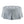Skirted Tufted Round Ottoman With Button Top - Gray