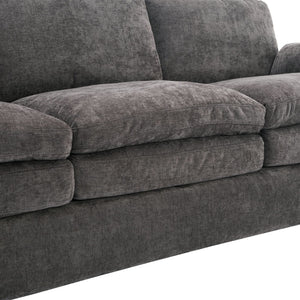 Cozy Upholstered Cushion Loveseat Sofa For Living Room