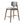 25.7 Inch Seat Height Fabric & Rubberwood Bar Stool