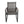 Aresha Metal Outdoor Dining Armchair (Set of 2) - Gray