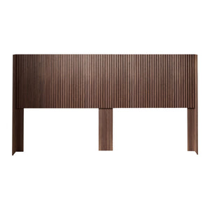 Modern Wide Wall Mounted Fluted Panel Headboard
