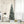 6' Slim Artificial Christmas Tree with Snow-Flocked Finish - White