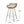 Outdoor Rattan Bar Chair With Metal Legs