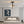 Ceiling Light Fixtures Flush Mount Indoor Outdoor Ceiling Light with Water Ripple Glass Shade (Black)