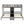 Twin Over Twin & Twin Bunk Bed With Built In Staircase And Storage Drawer - Gray