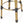 Outdoor Rattan And Aluminum French Barstools (Set of 2)
