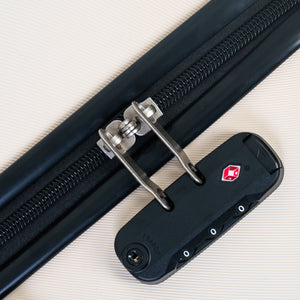 9-Piece White Luggage Set by GigaTech