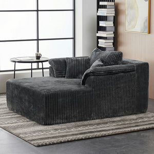 Chaise Lounge Chair, Deep Seat Sleeper Couch For Living Room