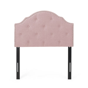 Flanner Contemporary Fabric Upholstered Twin Headboard - Blush
