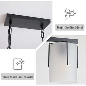 Adjustable Cylindrical Pendant Light