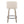 Toriano - Contemporary Fixed Height Counter Stool With Swivel & Round Footrest (Set of 2)