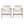 (Set of 2) Outdoor Acacia Wood Patio Club Chairs with Cushions