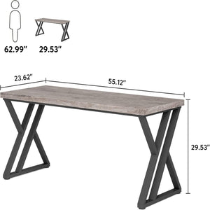Writing Desk With Z-Shaped Legs