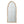 Large & Framed Wall Mirror, Arched Mirror With Decorative Window Look For Living Room - Cream