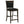 Upholstered Counter Height Stools (Set of 2) - Black / Espresso