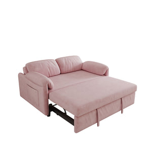 Sofa, Dual Purpose Lounge With Retractable Queen Size Bed