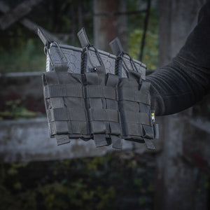 M-Tac Elastic Triple Mag Pouch Elite