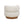 Fuji - 360 Swivel Low Barrel Back Accent Chair - Ivory White