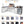 Outdoor Kitchen Island 82.5 Inch 6-Burner Propane Gas BBQ Grill