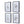 Verdura Botanica: Four-Print Houseplant Pencil Art Set
