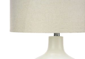 Lighting, Table Lamp, Contemporary - Cream