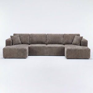 U-Shape Modular Sectional Sofa For Living Room
