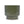 3 Pieces Ceramic Flowerpot Set - Antique Light Green