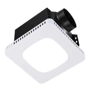 Bathroom Exhaust Fan with LED Light, 80 CFM