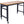 Wide Rolling Workbench For Garage, Adjustable Height, Workshop Tool Bench, Metal With Rubber Wood Top
