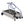 High Impact Polypropylene 20 Gallon Low Profile Oil Drain With Pump Steel - Gray