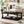 U_STYLE Vintage Coffee Table