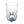 Rainbow Diamond Acrylic Glasses Drinking (Set of 4) Hi Ball 17Oz, Bpa Free Plastic Cocktail Glasses - Clear
