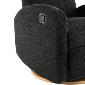 Contemporary 360 Swivel and Glider Recliner Chair