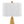Pompeii - Contemporary Table Lamp - Gold / White