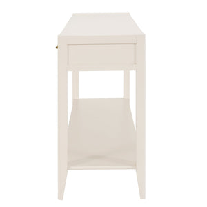 U Style 60" Painted Console Table with 3 Drawers