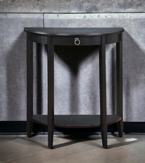 Justino II Half Moon Console Table