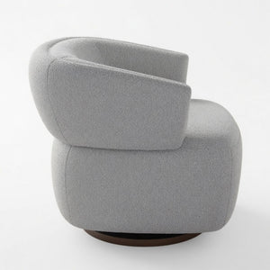 Swivel Barrel Accent Oversized Club Chair