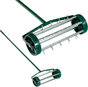 Heavy Duty Rolling Lawn Aerator