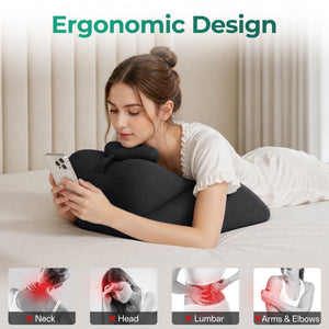 27° Ergonomic Memory Foam Support Pillow for Couples