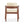 Dining Room Chairs, Ideal For Home & Kitchen (Set of 2) - Beige / Dark Walnut