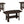 3-Piece Transitional Espresso Table Set for Living Room