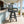 Outdoor Swivel Bar Chair, Ladderback With Wide & Thickened Frame
