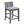 Graham - 3 Piece Small Space Counter Height Dining Table With Shelves And 2 Chairs (Set of 3)