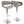 Curvo - Mid Century Modern Adjustable Barstool With Swivel With Straight T Footrest