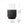 20x20x19.5' Heavy Cement Round Black Ribbed Outdoor Water Fountain with Light (Color Change)