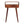 Solid Wood Mini Curved Honey Console Table
