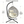 Foldable Hanging Egg Chair with Stand