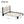 Boucle Queen Bed Frame With Square-Stitched Headboard